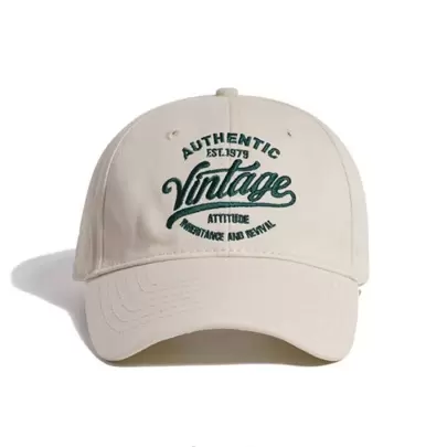 字母刺繡棒球帽街頭風格