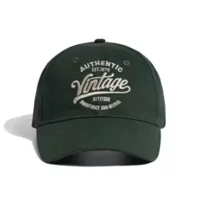 Letter Embroidered Baseball Cap Street - Army Green - View 1