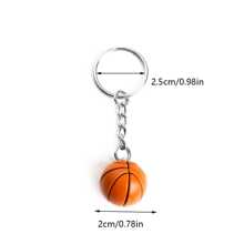 1pc Random Men Basketball Charm Keychain Casual Car Accessories Bag Charm School Cute Goth Y2k Bag Accessories Lanyards With Id Holder Car Accessories Bag Charms - Brown - View 8