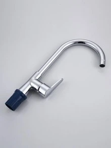 1 pieza Grifo de babero de acero inoxidable cocina clásico para cocina - Plateado - Ver 3