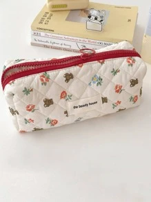 1 pieza Estuche con estampado de dibujos animados - Multicolor - Ver 3