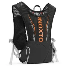 1 pieza Bolso para correr con estampado de letra con cordón delantero - Negro - Ver 3