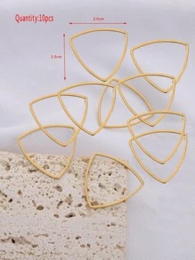 10pcs/set Geometric DIY Jewelry Accessory - Yellow Gold - View 3
