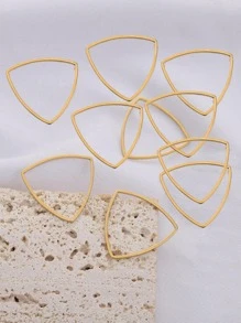 10pcs/set Geometric DIY Jewelry Accessory - Yellow Gold - View 2