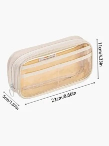 1 pieza Estuche rosado - Rosa - Ver 2