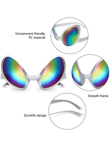 2入組外星人照相亭道具 - 綠色 - 查看 4