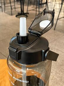 1入組黑色水瓶帶草編 - 黑色 - 查看 7