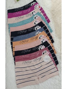 Lady Boxer Package 12 Pieces Underwear