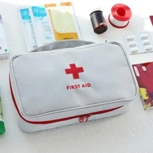 便攜式醫藥包急救箱醫藥組織袋旅行用品收納袋醫藥儲物袋醫藥組織急救箱急救袋,適用於旅遊、家居、露營、戶外徒步旅行、狩獵等活動 - 白色 - 查看 2