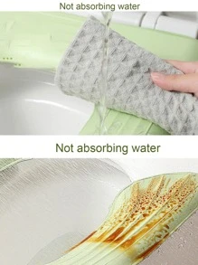 1pc Plain Color Waterproof Toilet Sear Cover & 1pc Toilet Backrest Cover, Nordic EVA Toilet Seat Cover Set For Bathroom, All Season - Grey - View 5