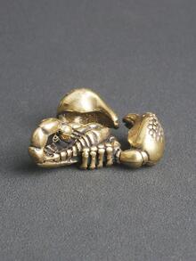 1pc Scorpion Design Decoration Craft - Bronze - View 2