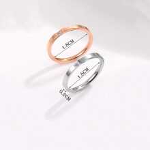 2 cái/bộ Nhẫn trang trí đá nhân tạo - Nhiều màu - Xem 5