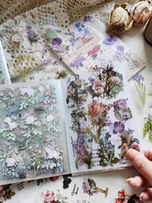 20pcs Flower Pattern Sticker - Multicolor - View 2