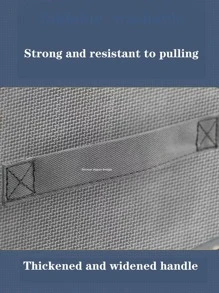 1pc Multi-Grid Clothes Storage Box,Boho Vibes - Grey - View 7