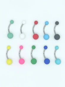 10 cái/bộ Vòng bụng trang trí bóng - Nhiều màu - Xem 3