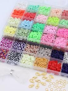 2 hộp/bộ Bộ hạt DIY hình ngôi sao - Nhiều màu - Xem 2