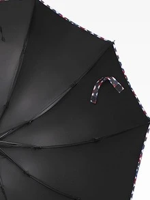 1 pieza Paraguas liso - Burdeos - Ver 6