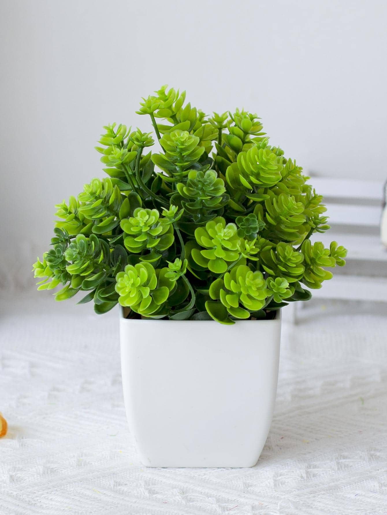 1入組仿真盆栽 - 綠色 - 查看 1