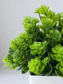 1入組仿真盆栽 - 綠色 - 查看 2