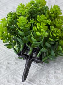 1入組仿真盆栽 - 綠色 - 查看 3