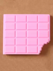 1入組巧克力設計便簽本，可愛便攜式學生便簽本 - 粉色 - 查看 1