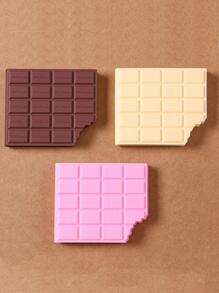 1入組巧克力設計便簽本，可愛便攜式學生便簽本 - 粉色 - 查看 2