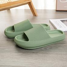 Cầu trượt tối giản dành cho nữ, Cầu trượt phòng tắm thời trang EVA - màu xanh lá - Xem 3