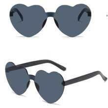 H.L.BALLOON 1入組心形派對道具眼鏡 - 黑色 - 查看 3