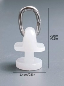 50pcs Curtain Track Hanging Wheel Gifts Birthday Graduation