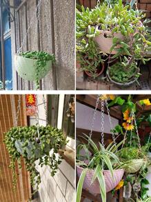 1pc Hanging Basket Storage Bag - Blue - View 7