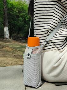 1入組素色網紗瓶子罩