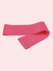 1入組素色健身彈力帶 - 粉色 - 查看 3