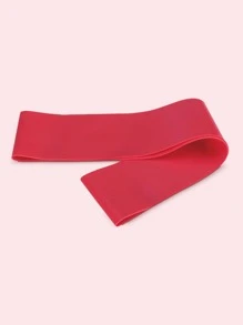 1入組素色健身彈力帶 - 粉色 - 查看 4