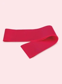 1入組素色健身彈力帶 - 粉色 - 查看 6