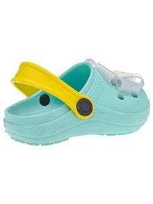 Kids Clogs - màu xanh lá - Xem 4