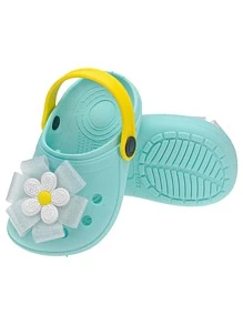 Kids Clogs - màu xanh lá - Xem 1
