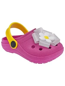 Kids Clogs - 粉色 - 查看 2