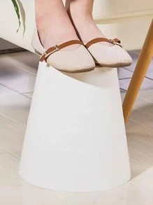 1 Thùng Rác Nhựa, Thùng Rác Trắng Bắc Âu Cho Hộ Gia Đình - trắng - Xem 5