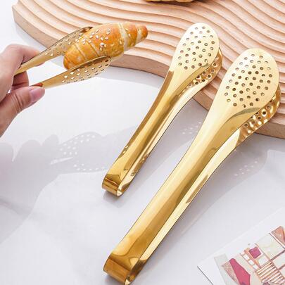 1入組不銹鋼金色鉗子