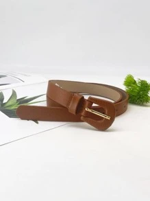 Women Belts - 駝色 - 查看 1