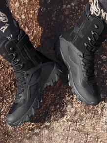 1 par Botas exterior senderismo , , supervivencia , aventura , entrenamiento - Negro - Ver 3
