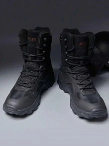 1 par Botas exterior senderismo , , supervivencia , aventura , entrenamiento - Negro - Ver 4
