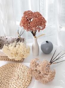 6/12 Pcs Artificial Plants For Home Office Garden Fake Flower Plants, Baby Breath Flower Bouquets, Home Decorations For Wedding Flower Arrangements Parties, Table Vases, Garden Fake Flowers, Home Table Centerpieces, DIY Garland Flowers Artificial Flower Decorations - Brown - View 9