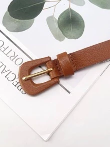 Women Belts - 駝色 - 查看 2