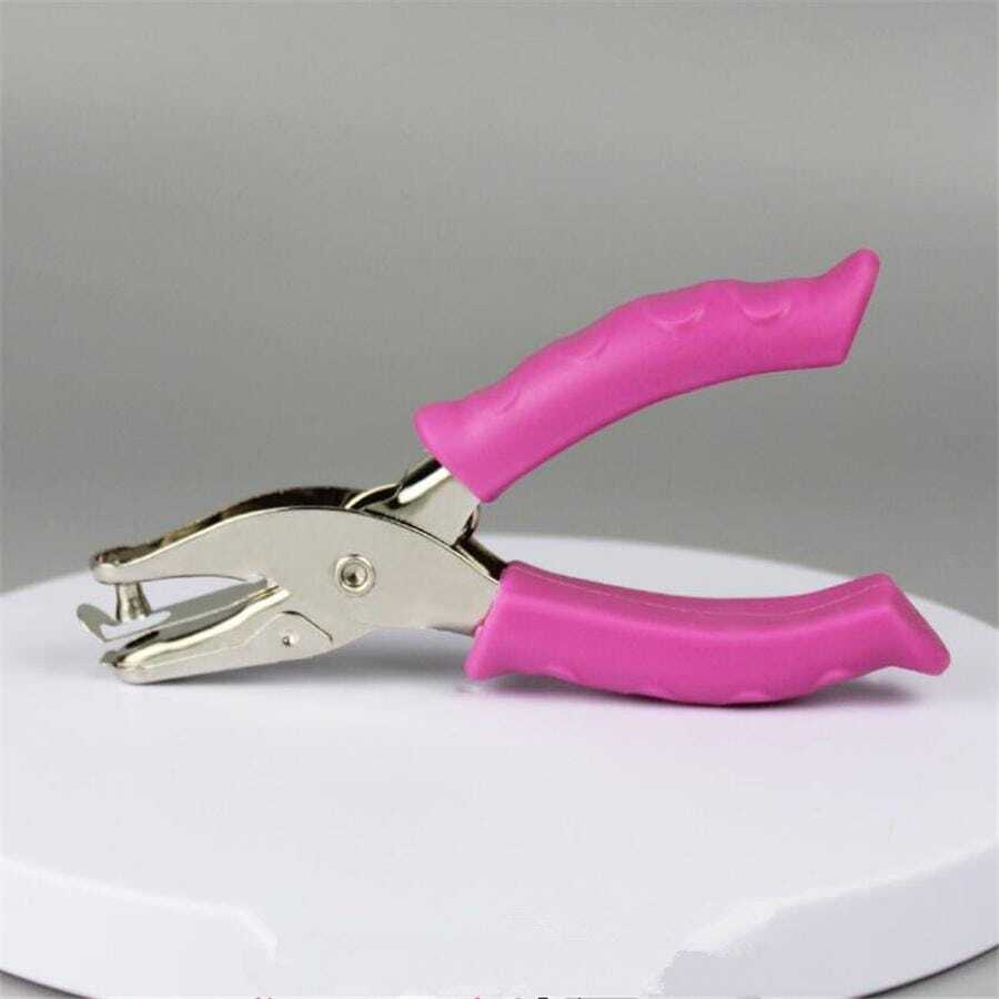 1入組手持式打孔器 - 粉色 - 查看 1