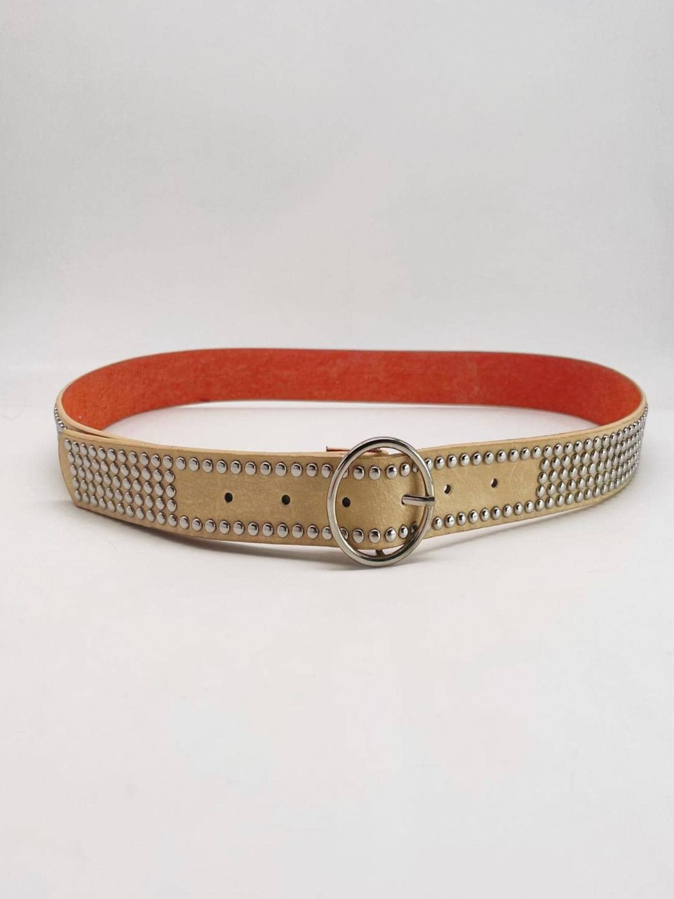 Women Belts - 米色 - 查看 1