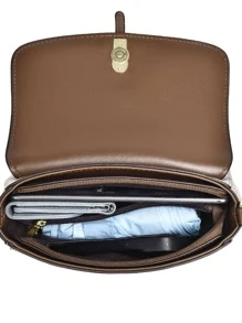 Dedoo Túi đeo chéo một vai thanh lịch kiểu dáng cổ điển hình Nữ thần hề, thích hợp làm quà tặng, đi chơi, dự tiệc và nhiều dịp khác. - Nhiều màu - Xem 4