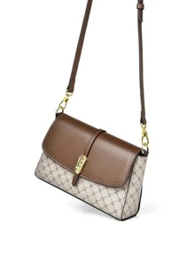 Dedoo Túi đeo chéo một vai thanh lịch kiểu dáng cổ điển hình Nữ thần hề, thích hợp làm quà tặng, đi chơi, dự tiệc và nhiều dịp khác. - Nhiều màu - Xem 1