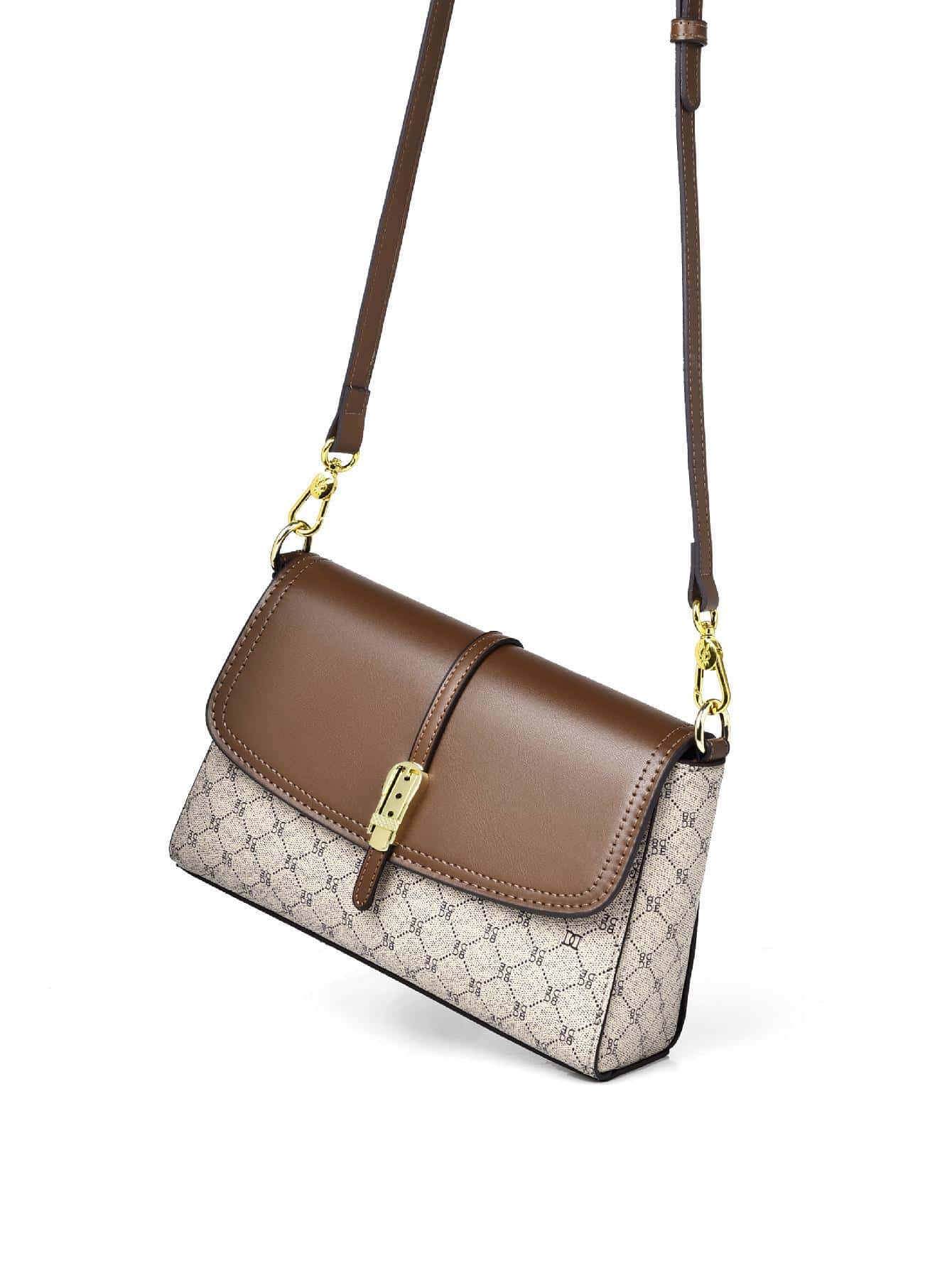 Dedoo Túi đeo chéo một vai thanh lịch kiểu dáng cổ điển hình Nữ thần hề, thích hợp làm quà tặng, đi chơi, dự tiệc và nhiều dịp khác. - Nhiều màu - Xem 1