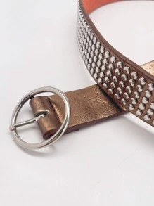 Women Belts - 銅色 - 查看 2